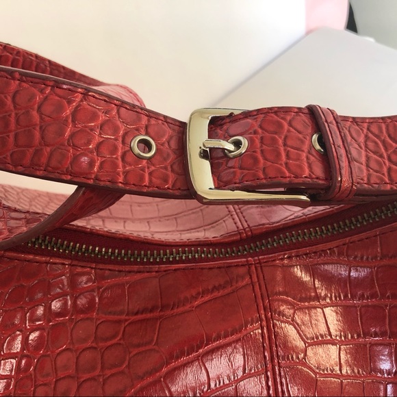 Alligator Shoulder Bag (faux) - Picture 2 of 7